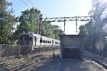 EB NJT being led by a Comet V
